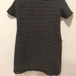 Zara’s short stripe dress